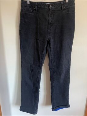 L.L.Bean Classic Fit Flannel-Lined Jeans